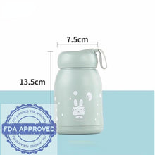 Myshop Cold Thumbler Thermal Bottle Rabbit Kids Vacuum Cup Coffee Mug Holiday