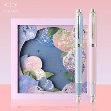 PARKER Hydrangea IM Kreatif Siri Bunga untuk Wanita Kotak Hadiah Pen Pancut Logam