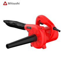 Mitsushi MGFJ25 220V 700W Economy Air Blower 2 IN 1 Electric Dust Aspirator Vacuum Blower Leaf Dust Extractors Blowing Dust Collecting Sweeper Blower Cleaner