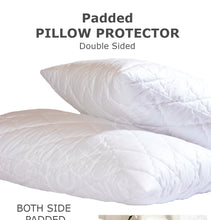BIGSELLER DONT BUY Padded Pillow Protectors 2 Pcs : Double Sided padded with ZIP: *ASSORTED* cottonhome