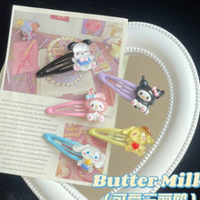 BEST PRODUCT Sanrio Cute Clip Cartoon Student Girl Bangs Clip High Ponytail Artifact Ja