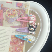 BEST PRODUCT Sanrio Cute Clip Cartoon Student Girl Bangs Clip High Ponytail Artifact Ja
