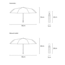 company name 【⏰24H Ship】Wholesale Price Umbrella Automatic UV Protection Windproof and Sunscreen Rai