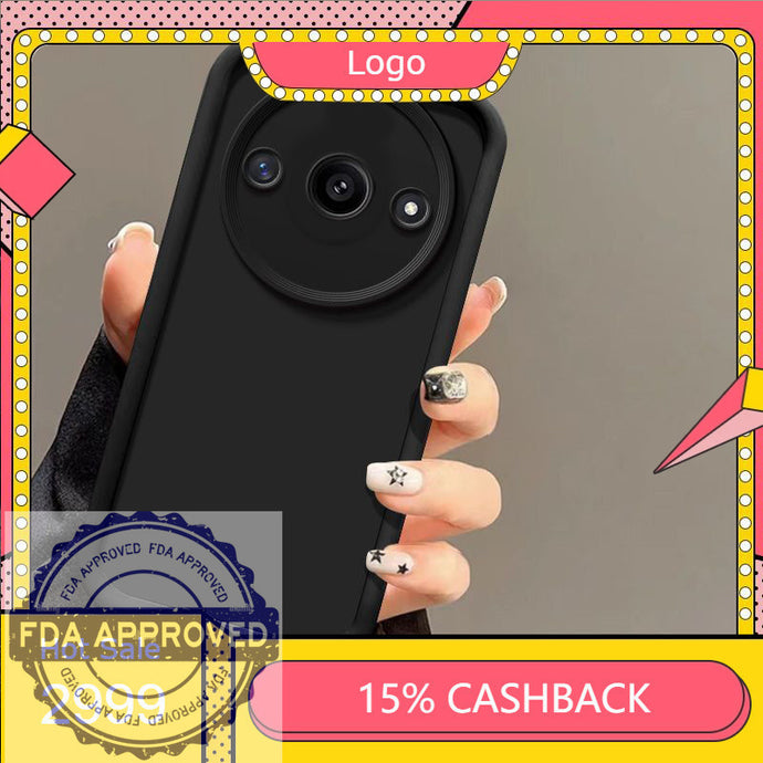 company name For Redmi A3 phone case Full Package Phone Case Matte Anti Drop Soft Protective Coverco