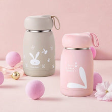 company name Tumbler Hot and Cold Thumbler Thermal Bottle Rabbit Kids Vacuum Cup Coffee Mug Holiday