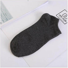 company name 5 Pairs Women Socks Breathable Sports socks Solid Color Boat socks Comfortable Cotton A