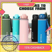 company name BPA Free Tumbler 1 Liter Water Bottle Fitness Sports Motivational Time Marker and Straw