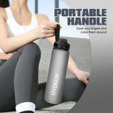company name BPA Free Tumbler 1 Liter Water Bottle Fitness Sports Motivational Time Marker and Straw