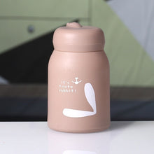 company name Tumbler Hot and Cold Thumbler Thermal Bottle Rabbit Kids Vacuum Cup Coffee Mug Holiday