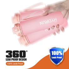 company name BPA Free Tumbler 1 Liter Water Bottle Fitness Sports Motivational Time Marker and Straw