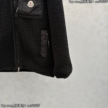 Original Label 1:1 MⓄNCLⒺR Emblem Lamb Wool Teddy Fleece Warm Coat Cotton Jacket Unisex