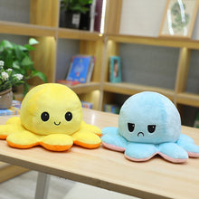 20/30/40cm Reversible Flip Octopus Plush Stuffed Toy Soft Animal Home Accessories Cute Animal Doll Children Gifts Baby Companion Plush Toy