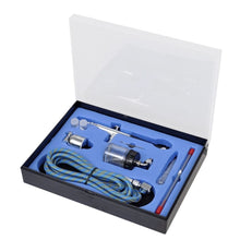 airbrush kit with glass jar and nozzles 0.2 / 0.3 / 0.5 mm