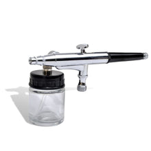 airbrush kit with glass jar and nozzles 0.2 / 0.3 / 0.5 mm