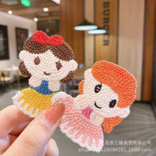 111Princess Cartoon Hairpin Hair Clip Girls Handmade Cute Korean style222