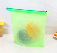 Silicone fresh-keeping bag vacuum sealed bag food frozen storage bag refrigerator food fruit storage bag