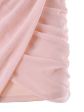 Cold Shoulder Sequins Mini Bodycon Dress