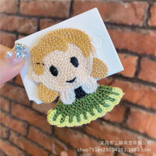 111Princess Cartoon Hairpin Hair Clip Girls Handmade Cute Korean style222