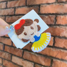 111Princess Cartoon Hairpin Hair Clip Girls Handmade Cute Korean style222