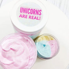 Unicorn party favors. Unicorn Kisses Whipped Body Butter Lotion. Moisturizing Hand Cream