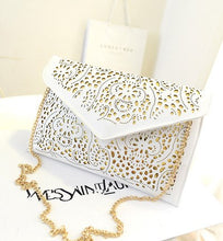 Hollow Out Chain Shoulder Crossbody Day Clutch Women Messenger Bags Ladies Handbags Bolsas Femininas Sac A Main Femme De Marque