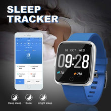 APPIE Fitness Tracker Waterproof Smart Watch with Full Touch Screen Sleep Heart Rate Monitor Blood Pressure Wrist Watch Activity Sport Watch for Men Women