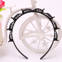 Braided headband small clip bangs fixed artifact hair band