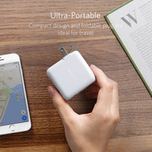 Anker Elite USB Charger, Dual Port 24W Wall Charger, PowerPort 2 with PowerIQ and Foldable Plug, for iPhone Xs/XS Max/XR/X/8/7/6/Plus, iPad Pro/Air 2/Mini 3/Mini 4, Samsung S4/S5, and More