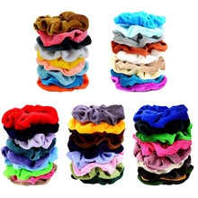 Chloven 45 Pcs Hair Scrunchies Velvet Elastics Hair Bands Scrunchy Hair Tie Ropes Scrunchie for Women Girls Hair Accessories Scrunchies - Great Gift for Holiday Seasons