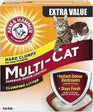 ARM & HAMMER Multi-Cat Litter, Superior Odour Control, 18-kg
