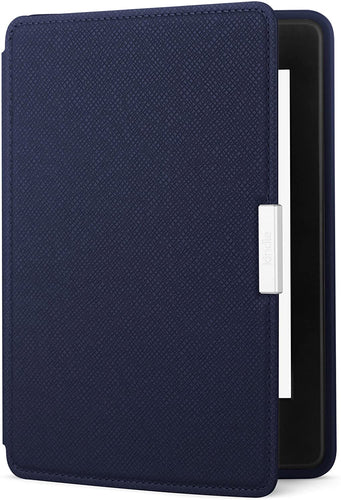 Amazon Kindle Paperwhite Leather Case, Midnight Blue - fits all kindle prior to 2018 (Will not fit All-new Paperwhite 10th generation)