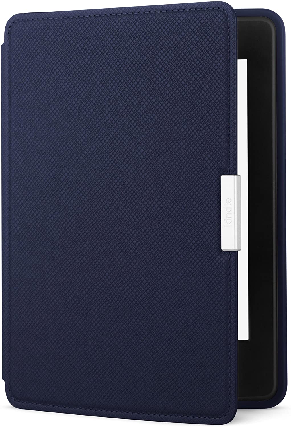 Amazon Kindle Paperwhite Leather Case, Midnight Blue - fits all kindle prior to 2018 (Will not fit All-new Paperwhite 10th generation) (Midnight Blue)