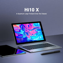 CHUWI Hi10 X 10.1 inch FHD Screen Intel N4100 Quad Core 6GB RAM 128GB ROM Windows Tablets Dual Band 2.4G/5G Wifi BT5.0 black_Tablet + Pen + Keyboard