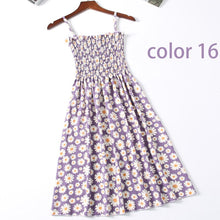 Boho Chic Summer Vintage Floral Print tassel Midi Strap boho Dress Women drawstring Beach rayon bohemian Dresses Vestidos
