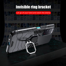 KEYSION Shockproof Armor Case for Honor X10 5G 30 Pro+ Plus 30s 9C 9S 9A Ring Stand Phone Back Cover for Huawei Y5P Y6P Y7P Y8P