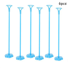 7/10 tube balloon stand birthday balloons arch stick holder wedding decor baloon globos birthday party decorations kids ballon