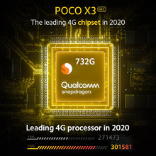 [World Premiere Flash Sale In Stock] POCO X3 NFC Global Version Snapdragon 732G Xiaomi Smartphone 64MP Camera 5160mAh 33W Charge