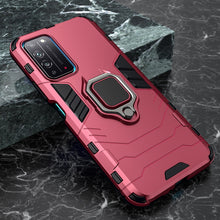 KEYSION Shockproof Armor Case for Honor X10 5G 30 Pro+ Plus 30s 9C 9S 9A Ring Stand Phone Back Cover for Huawei Y5P Y6P Y7P Y8P