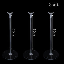 7/10 tube balloon stand birthday balloons arch stick holder wedding decor baloon globos birthday party decorations kids ballon