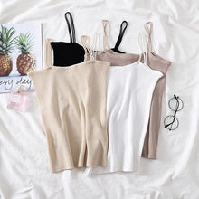 HELIAR Summer Female Camisole Spaghetti Camis Sexy Crop Top Plus Size Camisole Femme White Camis Women Top 2020 Tank Top Femme