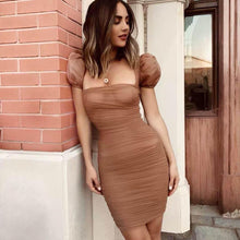 Adyce 2020 Neu Kommen Sommer Frauen Promi Abend Party Kleider Vestidos Sexy Khaki Kurzarm Liebsten Bodycon Club Kleid