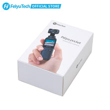 Feiyutech Official Feiyu Pocket Camera 6-Axis Stabilized Hybrid Stabilization 4K 60fps 270 Mins Handheld Gimbal Smart Track