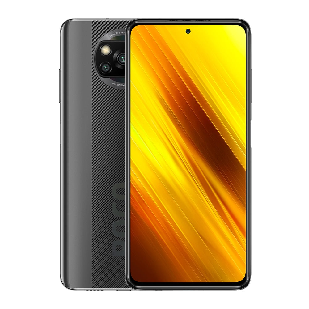 [World Premiere Flash Sale In Stock] POCO X3 NFC Global Version Snapdragon 732G Xiaomi Smartphone 64MP Camera 5160mAh 33W Charge