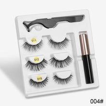 Cils magnétiques Eyeliner cils bigoudi Set5 aimant naturel Long magnétique faux cils avec Eyeliner magnétique sexymouton