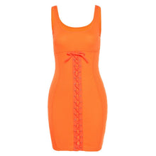 Simenual Solid Lace Up Ribbed Bodycon Mini Dresses Women Sleeveless Clubwear 2020 Summer Fashion Skinny Party Dress Sexy Hot
