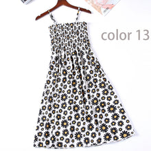 Boho Chic Summer Vintage Floral Print tassel Midi Strap boho Dress Women drawstring Beach rayon bohemian Dresses Vestidos