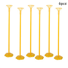 7/10 tube balloon stand birthday balloons arch stick holder wedding decor baloon globos birthday party decorations kids ballon