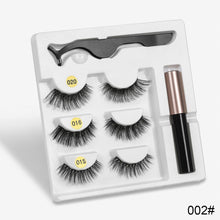 Cils magnétiques Eyeliner cils bigoudi Set5 aimant naturel Long magnétique faux cils avec Eyeliner magnétique sexymouton