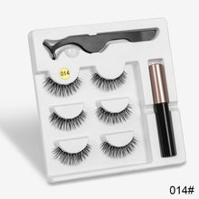 Cils magnétiques Eyeliner cils bigoudi Set5 aimant naturel Long magnétique faux cils avec Eyeliner magnétique sexymouton