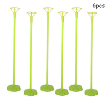 7/10 tube balloon stand birthday balloons arch stick holder wedding decor baloon globos birthday party decorations kids ballon
